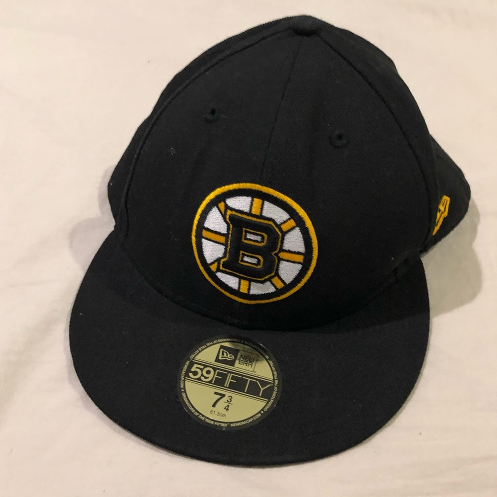 New Era 59Fifty Official NHL Bruins Flat-brim 7 3/4”